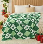 Cymula Christmas Knit Throw - Super Soft Cozy Fuzzy Blankets For Couch,. Fixed Price $29.99.