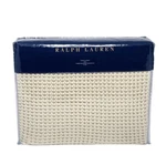 Ralph Lauren Home Collection Cotton Almaden Throw Blanket 54" X 72" New $355. Fixed Price $140.00.