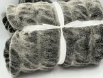 New Pottery Barn Oversized Ruched Faux Fur Throw Blanket 60X80" Gray Ombr. Fixed Price $199.00.