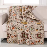 Greenland Home Andorra 100% Cotton Quilted Throw Blanket. Fixed Price $49.83.