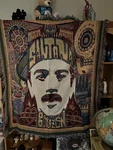 Music Theme Multicolor Tapestry Throw Blanket Fringed Rectangular Decorative. Fixed Price $34.99.