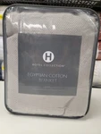 Hotel Collection Egyptian Cotton King Blanket Palladium. Fixed Price $68.99.