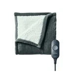 Sunbeam Heated Microplush Sherpa Throw 50 60 Slate Grey Gray. Fixed Price $29.99.
