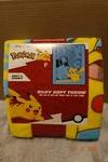 Pokemon Throw Blanket 40" X 50" Silky Super Soft New Pikachu, Gengar And More!. Fixed Price $14.99.
