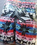 Vera Bradley Fleece Cozy Life Throw Blanket 72X50 Nordic Stripe Multi Nwt Sealed. Fixed Price $48.60.