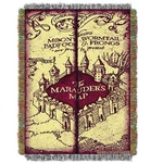 Harry Potter Marauders Map Licensed 48"X 60" Woven Tapestry Throw By The Northwe. Fixed Price $40.54.