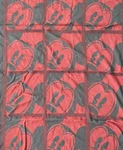 Disney Parks Mickey Mouse Red & Gray Soft Blanket Throw 45" X 60".. Fixed Price $29.62.