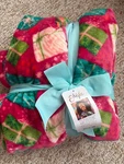 Berkshire Artists Series Etta Vee Pinks Decorative Fleece Throw Blanket 50 X 70. Fixed Price $59.99.