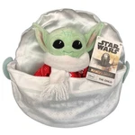 Disney Star Wars Mandalorian Grogu The Child Baby Yoda Holiday Plush Pram Pillow. Fixed Price $24.94.