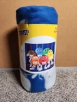 M&ms Chocolate Candy Brand Polyester Fleece Blanket 50 X 60 2021. Fixed Price $15.81.
