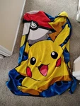Pokemon Pikachu Pokeball 48 X 60 2016 Northwrst Soft Plush Fleece Blanket. Fixed Price $18.00.