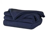 Berkshire Polartec Softec Blanket (full/queen, Midnight Blue). Fixed Price $98.75.