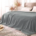 Bedelite Fleece Blankets Size For Bed, Luxury Plush KING(108"X90"), Grey. Fixed Price $42.99.