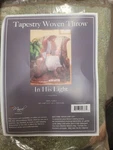 Nwt Manual Woodworkers &weavers Tapestry Throw In His Light Jesus. Fixed Price $15.00.