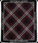 New Victorias Secret Red Black & White Plaid Plush Fleece Throw Blanket 50"X60". Fixed Price $24.99.