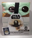 Star Wars The Mandalorian Child Plush Weighted Blanket 4.5 Lbs 36 X 48. Fixed Price $25.99.