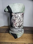 Frontier Wilderness Tiger Plush Throw 50" X 60". Fixed Price $16.11.