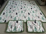 Holiday Christmas Queen Duvet And Shams New. Fixed Price $39.99.