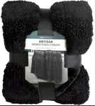 Life Comfort Artisan Mixed Yarn Throw 60 70 Luxury Black Machine Washable. Fixed Price $49.99.