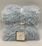 Pottery Barn Teen Fluffy Luxe Faux Fur Throw Blanket Blue 45" 60" #F56K. Fixed Price $47.31.