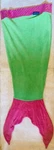 Blankie Tails Mermaid Blanket Kids Adult Girls Boys Fleece Plush Green Pink. Fixed Price $10.95.