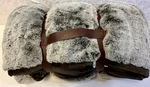 Mon Chateau Luxury Collection Faux Fur Throw Blanket Mocha Plush Velour. Fixed Price $75.00.