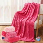 Buryeah Pack Fleece Throw Blankets Bulk 50 X 60 Inches Soft 3D Checkered. Fixed Price $77.53.