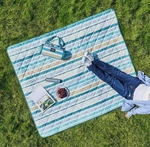 Weatherproof Vintage Outdoor (60IN X 72IN) - Portable Picnic Blankets.... Fixed Price $34.95.