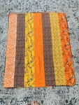 Royal Empire Tangerine Cotton Quilted Throw By Lush Decor 50 X 60" Bright. Fixed Price $40.00.