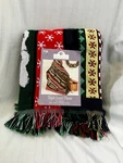 Triple Layer Throw Blanket Christmas Toy Trains By Jubilee 46X60 New With Tag. Fixed Price $13.25.