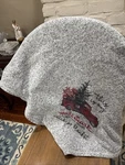 This My Hallmark Channel Watching Blanket Truck W/tree Super Soft 50" X 60". Fixed Price $14.99.