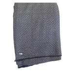 Cashmere 4 Ply Throw/blanket Hand Loomed Nepal 2 Color Tauper & Black. Fixed Price $132.00.