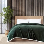 Eddie Bauer - King Blanket, Reversible Fleece & Faux Shearling Bedding, Plush Ho. Fixed Price $53.74.
