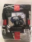 Disney Nightmare Before Christmas Santa Jack Plush Blanket Large 60" X 90". Fixed Price $29.99.