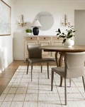 Livabliss X Becki Owens Kamey Farmhouse Area Rug, 8' 10', Cream. Fixed Price $200.00.