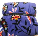 Vera Bradley Plush Throw Fleece Blanket 50" X 80" In Mural Garden. Fixed Price $24.99.