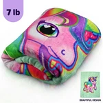 Bell + Howell Kids Unicorn & Car Weighted Blanket For Calmer Deeper Sleep! New. Fixed Price $39.99.