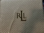 Ralph Lauren Regent F/ Queen Pale Champagne Cotton Bed Blanket 90"X90" Nip Nos. Fixed Price $120.00.