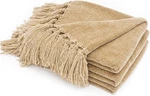 Recyco Throw Blanket Soft Cozy Chenille With Fringe Tassel For Cou. Fixed Price $38.75.