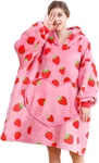 Wearable Hoodie, Women Oversized Fluffy Hoodies Blanket,warm Cozy Sherpa. Fixed Price $31.17.