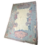 Tapestry Blanket Farm House Animals Pastel Colors 4FT By 5.8FT. Fixed Price $21.00.
