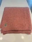 Kenwood Pink 100% Virgin Wool Blanket 70 X 78". Fixed Price $55.99.