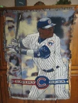 Northwest Co. Throw Blanket Sammy Sosa Chicago Cubs New Tapestry Made Usa. Fixed Price $28.99.