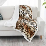 Fleece Sherpa Throw Blanket - Ultra Soft Plush Bed, Sofa Or Couch 50" X 60" T.... Fixed Price $19.97.
