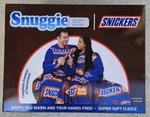 Snuggie Snickers Candy Bar 71" X 54" Super Soft Fleece Blanket That Has Sleeves. Fixed Price $24.50.