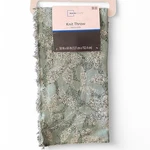 Mainstays Knit Throw Blanket 50X60 Green Decorative Couch Sofa Nip. Fixed Price $19.99.