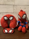 Spiderman Plush Lot Of 3 Marvel Superhero Stuffed Toy Back,neck Pillow ,eye Mask. Fixed Price $27.00.