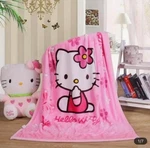 Sanrio Hello Kitty Blanket Soft Pink Fleece Flannel Plush Throw. Fixed Price $27.49.
