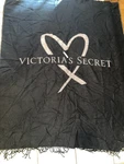 Victorias Secret Limited Edition Black Pink Heart Warm Cozy Blanket Throw New. Fixed Price $29.99.