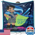 Jay Franco Plush Throw Blanket 46 X 60 Inch Cartoon Kids Soft Cozy Fleece. Fixed Price $30.90.